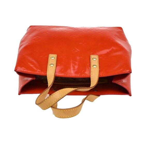 LOUIS VUITTON Read Hand Bag Monogram Vernis Patent Leather Red M91088 31EF111 - Picture 5 of 15